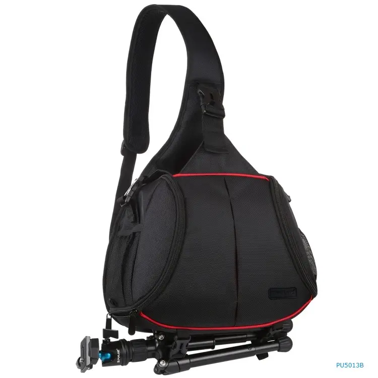 Водонепроницаемая сумка-слинг PULUZ для однообъективной зеркальной камеры, уличный треугольный рюкзак на ремне, мессенджер