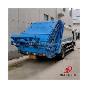 Rear Loaded Trash <strong>Truck</strong> <strong>Mini</strong> <strong>Garbage</strong> Collector Compressed <strong>Truck</strong> - Product Image 1