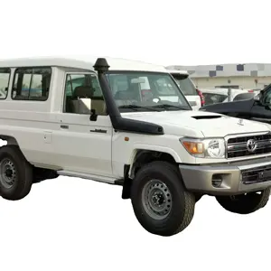 2021 Toyo-ta Land Cruiser Hardtop 3 Pintu V8 Mobil Murah Bekas dari Jepang Dubai Eropa untuk Dijual Diskon Besar-besaran Mesin Diesel Bensin Kiri