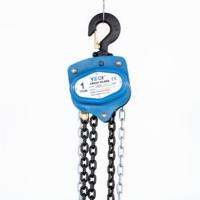 Palans à chaîne manuels portables 1 tonne G80 en acier pour levage, économie de travail