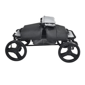 <span class=keywords><strong>Poussette</strong></span>-chariot multifonctionnelle pour bébé, nouvelle mode personnalisée, chariot de plage pliable, <span class=keywords><strong>poussette</strong></span> <span class=keywords><strong>double</strong></span> à quatre grandes roues - Product Image 5