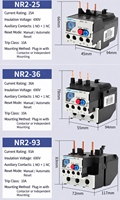 Penjualan Panas CHINT NR2 Seri 0.1-93A Relay Thermal Overload Relay Proteksi Motor untuk Kontrol Motor Kontaktor