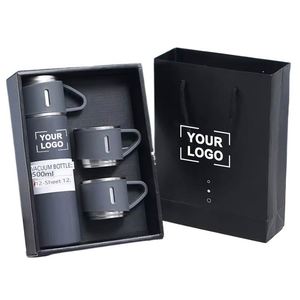 Xj45 Custom Logo Smart Stainless Steel Thermos Water Bottle Tumbler Digital Vacuum With Led Temperature Display Straight Cup - Product Image 1