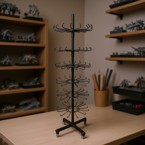 <b>Display</b> Stand With <b>Hooks</b> 180Cm Height For Hobby Storage - Product Image 3