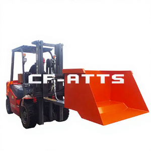 Accesorio de Horquilla Mecánica Deslizante para Volteo de Carga en Montacargas - Product Image 1