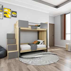 Litera de apartamento universitario, mueble de dormitorio para estudiantes universitarios, cama escolar - Product Image 2