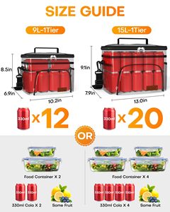 Custom logo Outdoor Oem Live Fish Bags Adjustable Strap Tackle Reel Insulated Waterproof Cooler Bag - Product Image 5