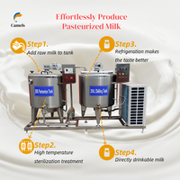 Ligne de production de pasteurisation du lait/Pasteurisation du lait et machines d'emballage