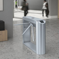 Lector de código de barras Rfid/lector de huella dactilar, sistema de tarjeta para barrera oscilante/puerta de velocidad/giradiscos de trípode, Control de acceso