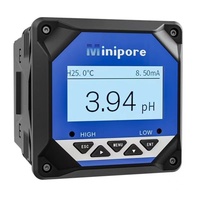Analyseur de qualité de l'eau multiparamètres Minipore, compteur TDS EC, thermomètre, contrôleur numérique en ligne pour le traitement de l'eau industrielle