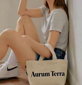 Sac fourre-tout en toile personnalisable avec poignée en coton, idéal pour l'hôpital, la plage et les voyages, sac de maternité avec motif de logo en lettres pour le shopping - Product Image 3