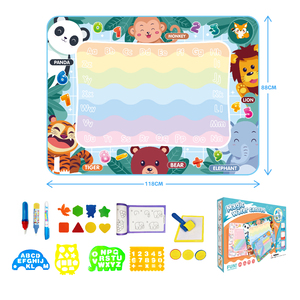 Lienzo de agua para niños, grafiti, dibujo mágico, bolígrafo de repetición súper grande, tablero de dibujo para bebés en edad preescolar - Product Image 2
