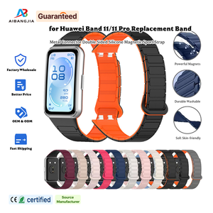 Cinturini per Smartwatch Huawei Band <span class=keywords><strong>11</strong></span> <span class=keywords><strong>Pro</strong></span>, Accessori per Orologi, Braccialetto Sportivo in Silicone Sostitutivo, Cinturino da Polso - Product Image 1