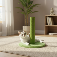 Poteau à gratter pour chat en sisal naturel, forme de champignon, cactus, vente en gros, nouveaux arbres à chat pour chats, durables, lavage à la main, Catwalk