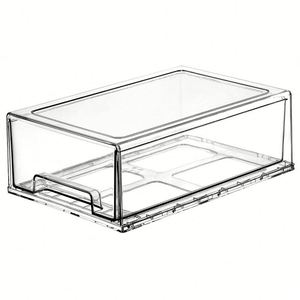 Cajones Extraíbles para Refrigerador, Caja de Almacenamiento Apilable para Refrigerador, Contenedores Organizadores Transparentes para Despensa - Product Image 5
