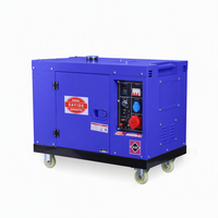 Générateur diesel silencieux 10KW 12KW 15KW avec ATS pour alimentation de secours domestique 220V 380V 50Hz 60Hz