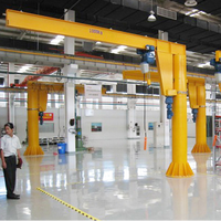 Approvisionnement d'usine nouvelle grue à flèche autoportante électrique 5ton conception en porte-à-faux construction moteur roulement pompe à moteur à engrenages