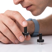 Interrupteur tactile VAOHM DIP VA-TSP4TB-S11H 6mm X 6mm X 11mm (1 sac/1000 pièces)