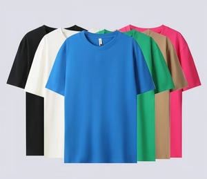 เสื้อยืดผู้ชายหลากสีแบบเรียบง่ายรุ่นใหม่มาแรง ขายส่ง เสื้อยืดลำลองผ้าฝ้าย 100% คอกลม รับสั่งทำเสื้อยืดสำหรับผู้ชาย - Product Image 3