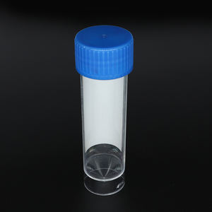सामान्य प्लास्टिक कंटेनर के लिए मूत्र नमूना 30ml मूत्र कंटेनर डिस्पोजेबल मूत्र कप के साथ रंगीन टोपी - Product Image 4