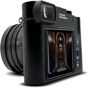 กล้องดิจิตอลสีดำคุณภาพเยี่ยม Q3 60 พร้อมเลนส์ กันน้ำ ไม่มีกระจก ความละเอียดวิดีโอ 1080p เซ็นเซอร์ CMOS - Product Image 4