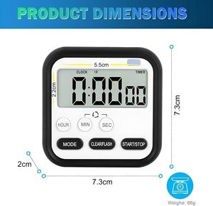 Supply Customized Electronic Kitchen <b>Digital</b> Timer Electronic Countdown Timer with Alarm <b>Clock</b> - Product Image 2