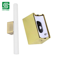 Socle métallique Slimline S14d S14s pour tubes LED linéaires et luminaires muraux