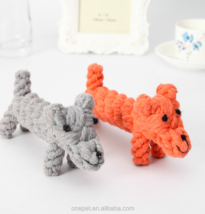 Bộ Đồ Chơi Cho Thú Cưng Quả Bóng Dây Gai Dầu Bằng Cotton Hình Động Vật Nhỏ Bán Sỉ Giá Nhà Sản Xuất Đồ Chơi Dây Cotton Nhai Cho Chó - Product Image 2