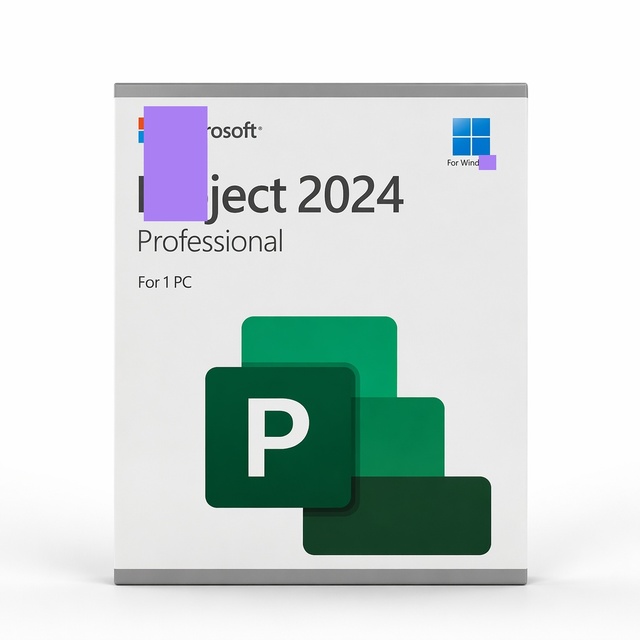 Ms Project 2024 Professional Enterprise Software Digital License Global Account Activation Multi-language Stock for USA