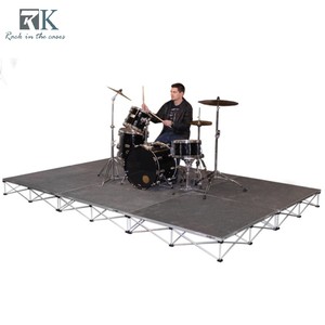 Portable Aluminum <b>Stage</b> Modular Quick Assemble Event <b>Stage</b> <b>Platform</b> for Outdoor Concert Wedding Party - Product Image 2