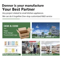 Set Perlengkapan Masak Donnor 15-Piece Diamond Series Granite Anti Lengket, Panci Sup, Wajan, Logam Ramah Lingkungan, Kaca, untuk Dapur Rumah