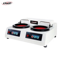 Machine à mastiquer et à polir automatique, rectifieuse, préparation d'échantillon métalique fabriquée en chine