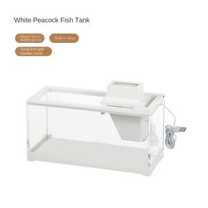Acquario da Tavolo Tropicale Compatto per Guppy e Gamberetti con Riscaldamento Silenzioso e Filtrazione, in Plastica Ecologica - Product Image 6