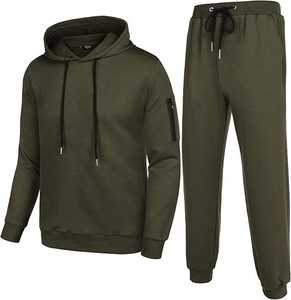 Wholesale OEM Breathable Tracksuit <b>Jogger</b> Hoody Set Custom Logo Quick Dry Plus Size - Product Image 3