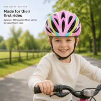 Casque de vélo pour enfant OEM personnalisé en polystyrène expansé (EPS), casque de cyclisme ventilé et réglable pour le sport et la conduite en extérieur