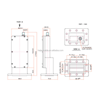 LNB de Banda C 5G, Rango de Frecuencia 3.700-4.200GHz para Receptor de Antena Satelital CATV, Marca Norsat