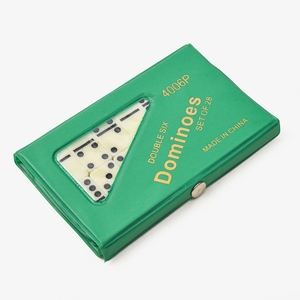 Portable Eco-friendly CZFIT Brand Mini Plastic Domino Game Set 28 Pieces Travel Board Game for Indoor Outdoor <b>Entertainment</b> - Product Image 5