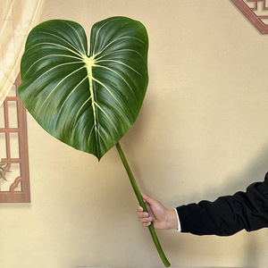 Fábrica de Flores Meiyu Craft, Hoja Artificial de Monstera de 30cm-100cm, Decoración para el Hogar y Hoteles - Product Image 5
