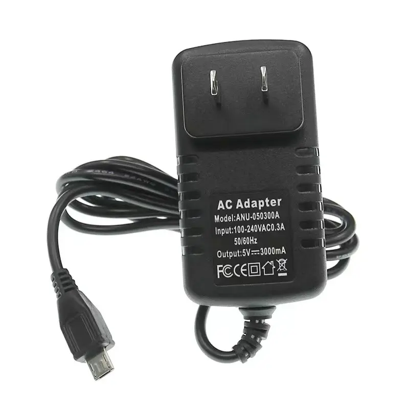 110V 240V Ac Naar Dc Micro Adapter 5V 3a Muur Gemonteerde Usb Oplader Met Ce/Cul/Ukca/Kc Gecertificeerd