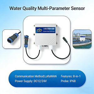 Capteur de surveillance de la qualité de l'eau LoRaWAN industriel pour l'aquaculture et le traitement des eaux usées, analyse multiparamètre en temps réel - Product Image 2