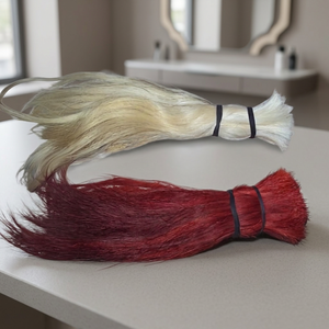 BSGI Supplies B.S INTERNATIONAL 100% Original Natural Horse Tail Hair Liquid Bundles Bulk Wholesale Brush Making Health - Product Image 1