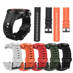 Bracelet de montre en silicone Upro 24 mm pour Suunto 7 9 Baro Spartan Sport, bracelet de remplacement respirant en caoutchouc souple pour hommes - Product Image 1