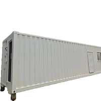 Conteneur de centre de données modulaire pour l'informatique IA avec racks de serveurs GPU, alimentation sans interruption (ASI) et surveillance dynamique de l'environnement