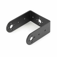 Support d'angle en tôle pour assemblage de châssis d'équipement avec finition thermolaquée