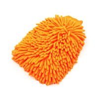 Guante de Chenilla Antirrayaduras con Cera, Ecológico, Resistente a la Suciedad, para Limpieza de Carrocería, Guante de Limpieza Impermeable de Alta Calidad