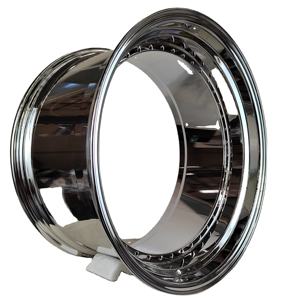 Внешний ствол 24x10 26 хром 19 "20" 21 "22" 23 "24" 26 "24 В 24x10 хром 40 отверстие колесный ствол подходит для 2 шт. - Product Image 1