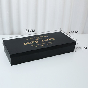 Scatola Regalo All'ingrosso per Fiori di San Valentino "I Love You" con Gommapiuma e Scatole per Fiori Festa della Mamma "<span class=keywords><strong>MOM</strong></span>" con Stampa "Deep Love" per Bouquet - Product Image 4