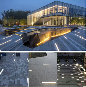 Lumière linéaire encastrée au sol en aluminium IP65, éclairage encastré au sol, éclairage extérieur, éclairage de rue, lampe souterraine - Product Image 6