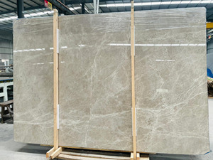 <span class=keywords><strong>Dalle</strong></span> de marbre gris naturel moderne, pierre de marbre gris clair pour murs, sols, comptoirs, projets hôteliers et décoration - Product Image 4