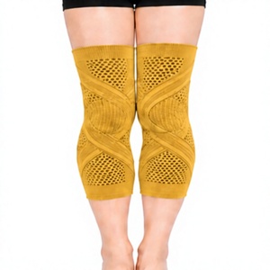 Genouillères de yoga protectrices, genouillères de soutien OEM, genouillères de sport fines et souples en silicone EVA respirant à compression - Product Image 1